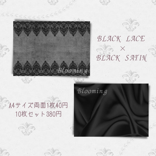 Ver.1 BLACK LACE × SATIN